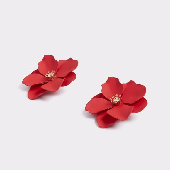 Aldo Jewelry - Red flower earrings ALDO